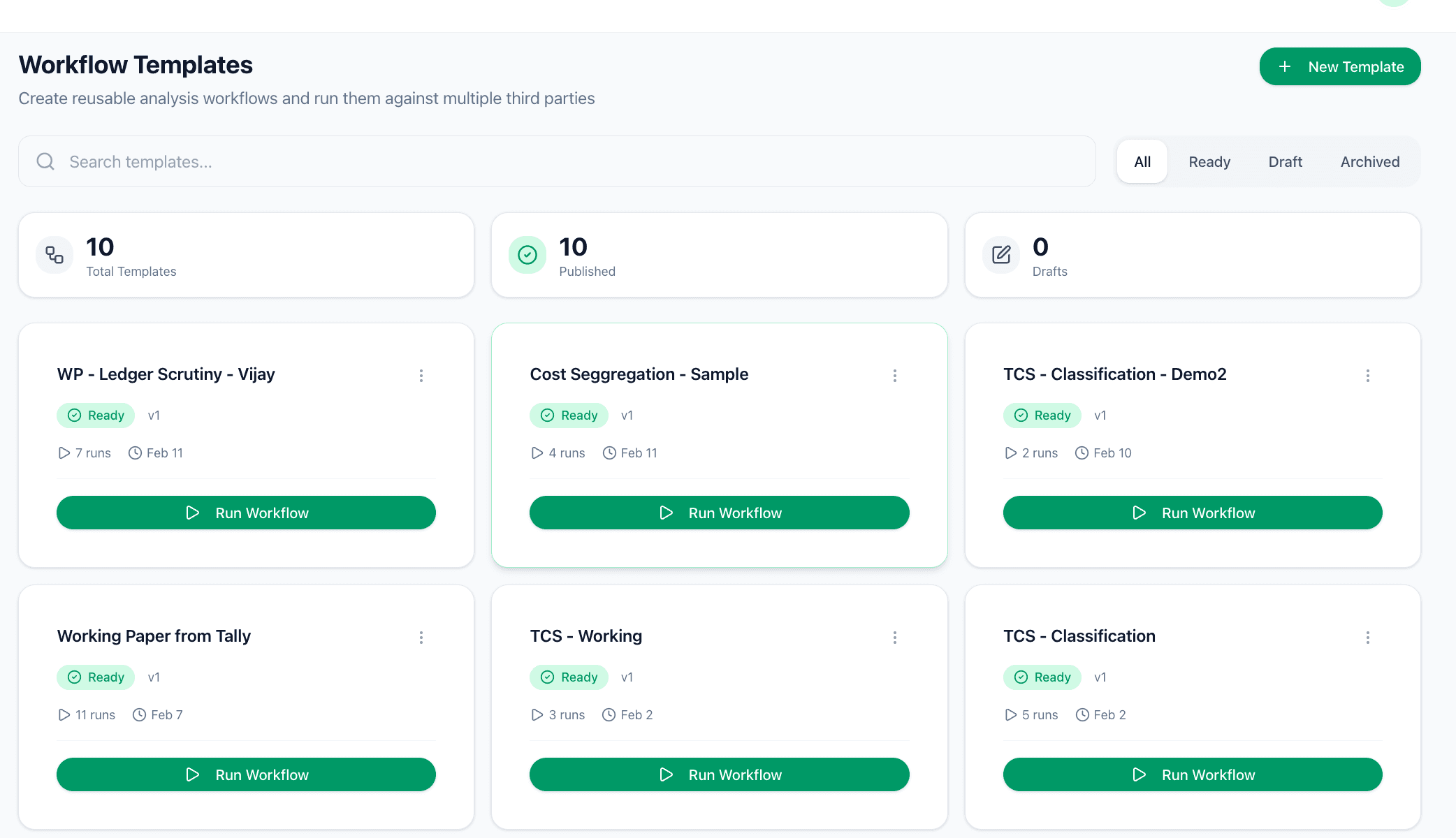 CORAA Audit Workflow AI Agent